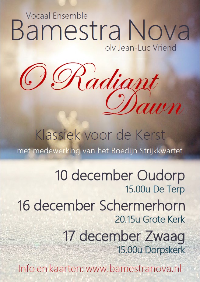 kerstconcertposter